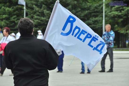 Дождь эстафете не помеха или любителям спорта – любая погода по плечу