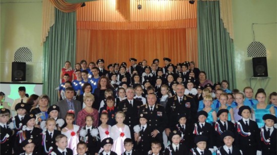 В Шумерле прошла встреча юных патриотов с представителями организации морских пехотинцев