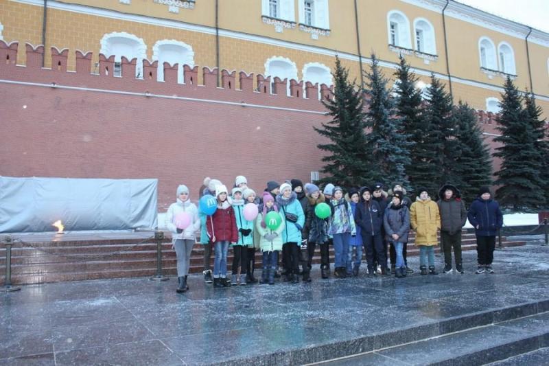 Юные шумерлинцы побывали в самом сердце столицы России